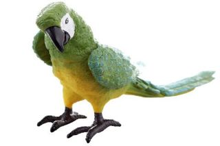 Obrázek z Figurka Papoušek zelený 18cm 